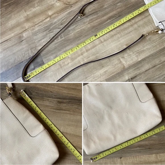 [Henri Bendel] Saffiano Leather Wyatt Crossbody Purse - Picture 14 of 15